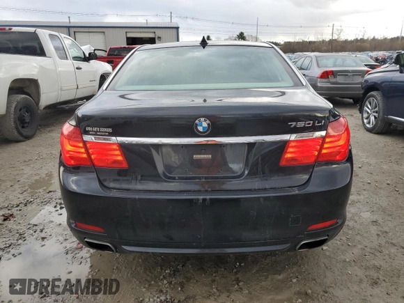 2009 BMW 7 Series 750Li with VIN WBAKB835X9CY62045, listed as a Copart auction lot 78865724 with 132,879 mi miles and Clean title. Bid and sale history available at DreamBid. Image 6.