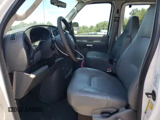 2007 Ford Econoline Passenger XL with VIN 1FMNE11L47DA02354, listed as a Copart auction lot 58612494 with 83,638 mi miles and Salvage Title. Bid and sale history available at DreamBid. Image 7.