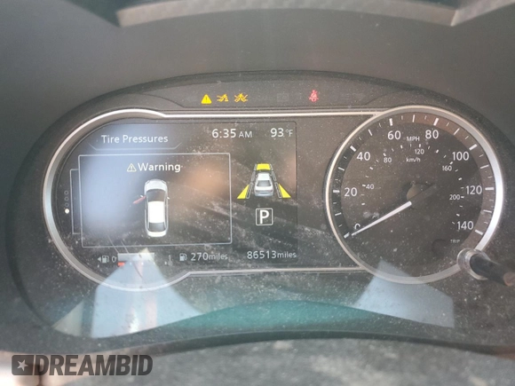 2022 Nissan Versa SV z VIN 3N1CN8EV9NL826750, wystawiony jako Copart lot #52127085 z przebiegiem 86 513 mil mil oraz Szkoda całkowita • Salvage title. Historia ofert i sprzedaży dostępna na DreamBid. Obrazek 9.