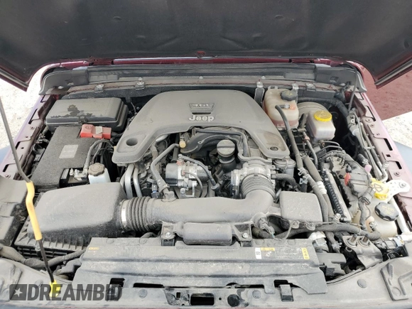 2022 Jeep Wrangler Unlimited Sport with VIN 1C4HJXDG0NW100216, listed as a Copart auction lot 47610405 with 18,324 mi miles and Clean Title. Bid and sale history available at DreamBid. Image 12.