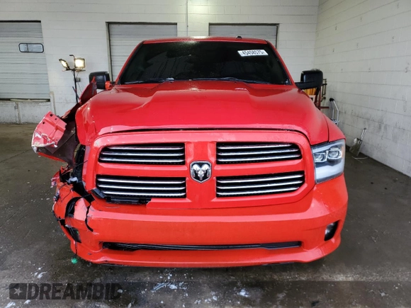 2013 Ram 1500 Express with VIN 3C6JR6AT2DG572606, listed as a Copart auction lot 45458575 with 176,191 mi miles and Salvage title. Bid and sale history available at DreamBid. Image 5.