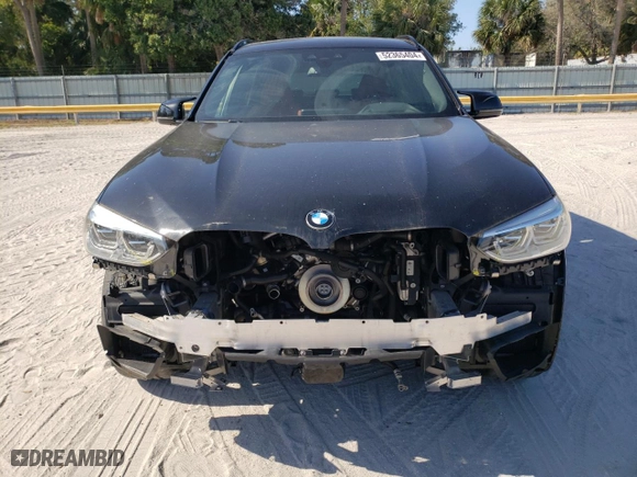 2020 BMW X3 M Competition with VIN 5YMTS0C00L9B36805, listed as a Copart auction lot 52365404 with 24,732 mi miles. Bid and sale history available at carsss.com. Image 5.