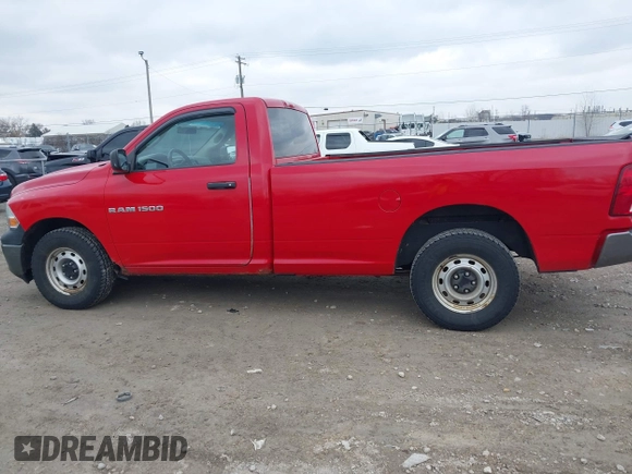 2011 Ram 1500 ST with VIN 3D7JV1EP5BG528333, listed as a IAAI auction lot 41977238 with 174,235 mi miles. Bid and sale history available at carsss.com. Image 14.
