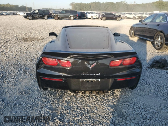 2019 Chevrolet Corvette 1LT with VIN 1G1YB2D73K5123693, listed as a Copart auction lot 75279184 with Not Provided miles and Salvage Title. Bid and sale history available at carsss.com. Image 6.