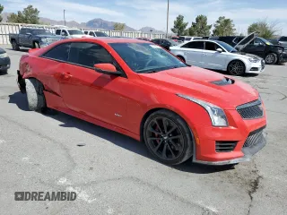2019 Cadillac ATS-V with VIN 1G6AL1RYXK0119450, listed as a Copart auction lot 57520834 with 63,674 mi miles and Clean Title. Bid and sale history available at carsss.com. Image 4.