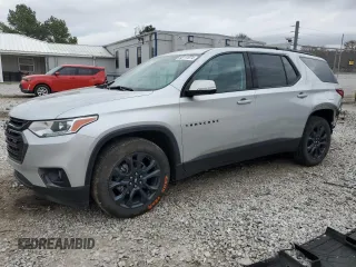 2021 Chevrolet Traverse RS with VIN 1GNERJKW7MJ244531, listed as a Copart auction lot 86111074 with 72,342 mi miles and Salvage Title. Bid and sale history available at carsss.com. Image 1.