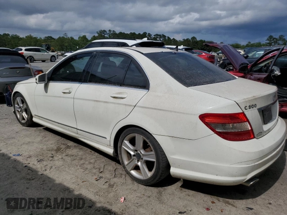 2011 Mercedes-Benz C 300 Sport with VIN WDDGF8BB7BR177501, listed as a Copart auction lot 58355205 with 120,228 mi miles and Clean title. Bid and sale history available at DreamBid. Image 2.