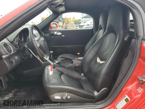 2006 Porsche Boxster S с VIN WP0CB29886U730705, выставлен на аукционе Copart как лот 69435394 с пробегом 50 323 миль миль и На запчасти • Non repairable. История ставок и продаж доступна на DreamBid. Изображение 7.