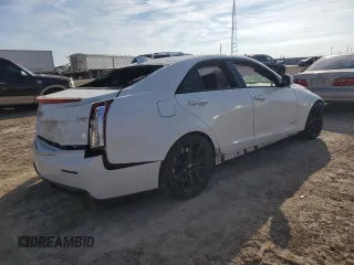 2016 Cadillac ATS-V with VIN 1G6AN5SY1G0154106, listed as a Copart auction lot 83214854 with Not Provided miles and Salvage Title. Bid and sale history available at carsss.com. Image 3.