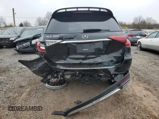 2021 Mercedes-Benz GLE 350 with VIN 4JGFB4KBXMA474141, listed as a Copart auction lot 52713515 with Not provided miles and Salvage title. Bid and sale history available at DreamBid. Image 6.