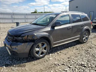 2018 Dodge Journey Crossroad z VIN 3C4PDDGG0JT197155, wystawiony jako Copart lot #57848445 z przebiegiem 140 729 mil mil oraz Czysty tytuł • Clean title. Historia ofert i sprzedaży dostępna na DreamBid. Obrazek 1.