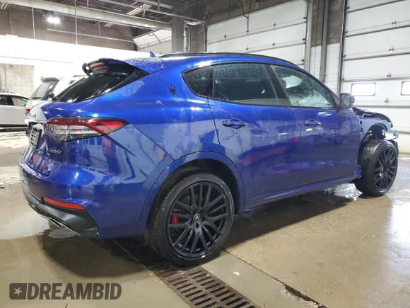 2024 Maserati Levante with VIN ZN661YUM4RX450899, listed as a Copart auction lot 57894355 with 8,952 mi miles and Salvage title. Bid and sale history available at DreamBid. Image 3.