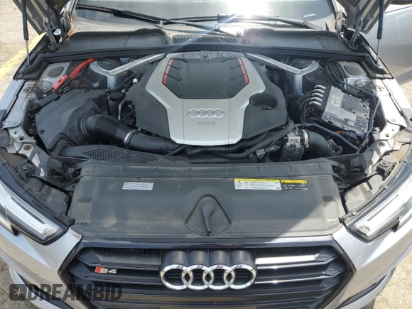 2019 Audi S4 Premium Plus with VIN WAUB4AF46KA114625, listed as a Copart auction lot 61063054 with 32,239 mi miles and Salvage Title. Bid and sale history available at carsss.com. Image 11.