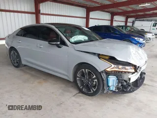 2022 Kia K5 GT-Line with VIN 5XXG64J28NG116895, listed as a IAAI auction lot 41712190 with 48,159 mi miles. Bid and sale history available at carsss.com. Image 1.