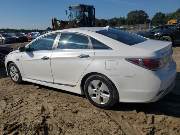 2012 Hyundai Sonata Hybrid with VIN KMHEC4A48CA044280, listed as a Copart auction lot 63344125 with 189,116 mi miles and Clean title. Bid and sale history available at DreamBid. Image 2.
