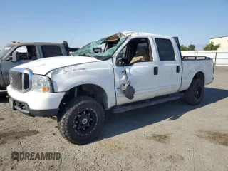 2001 Ford F-250 XL with VIN 1FTNW21F21EA81820, listed as a Copart auction lot 57677805 with Not provided miles and Salvage title. Bid and sale history available at DreamBid. Image 1.