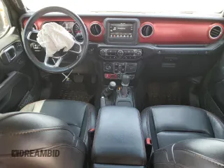 2021 Jeep Wrangler Unlimited Rubicon z VIN 1C4HJXFG6MW700458, wystawiony jako Copart lot #59791015 z przebiegiem 45 562 mil mil oraz Szkoda całkowita • Salvage title. Historia ofert i sprzedaży dostępna na DreamBid. Obrazek 8.