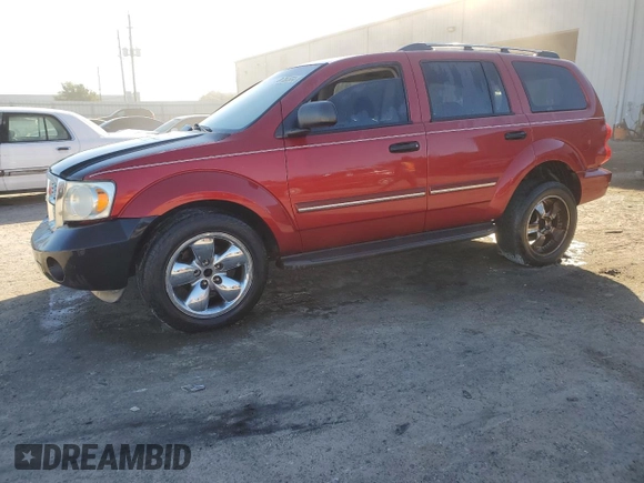 2007 Dodge Durango Limited with VIN 1D8HD58257F561121, listed as a Copart auction lot 81797554 with 198,887 mi miles and Salvage title. Bid and sale history available at DreamBid. Image 1.