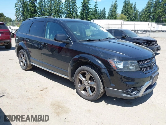 2015 Dodge Journey Crossroad z VIN 3C4PDDGGXFT607189, wystawiony jako IAAI lot #42475316 z przebiegiem 186 317 mil mil oraz . Historia ofert i sprzedaży dostępna na DreamBid. Obrazek 1.