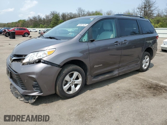 2020 Toyota Sienna LE Auto Access Seat с VIN 5TDKZ3DC4LS083406, выставлен на аукционе Copart как лот 59367425 с пробегом 28 420 миль миль и Списание • Salvage title. История ставок и продаж доступна на DreamBid. Изображение 1.