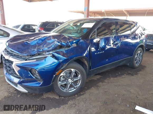 2023 Chevrolet Blazer LT z VIN 3GNKBHR40PS120009, wystawiony jako IAAI lot #41970375 z przebiegiem 71 933 mil mil oraz . Historia ofert i sprzedaży dostępna na DreamBid. Obrazek 17.
