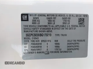 2011 Chevrolet Silverado 1500 LT with VIN 3GCPCSE0XBG179219, listed as a IAAI auction lot 41769270 with 115,226 mi miles and . Bid and sale history available at DreamBid. Image 9.