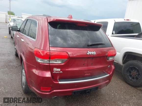 2014 Jeep Grand Cherokee Overland with VIN 1C4RJFCG9EC460165, listed as a IAAI auction lot 42092137 with 131,802 mi miles and . Bid and sale history available at DreamBid. Image 17.