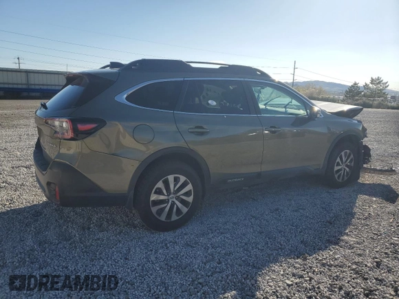 2020 Subaru Outback Premium with VIN 4S4BTACC3L3200073, listed as a Copart auction lot 54992735 with Not provided miles and Salvage title. Bid and sale history available at DreamBid. Image 3.