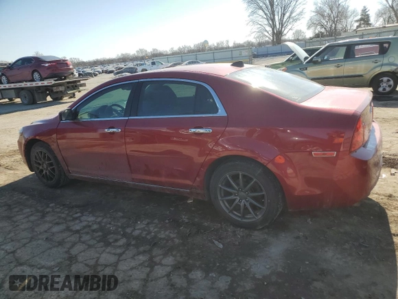 2012 Chevrolet Malibu 2LT with VIN 1G1ZD5E00CF337621, listed as a Copart auction lot 42741475 with 136,400 mi miles and Salvage Title. Bid and sale history available at DreamBid. Image 2.