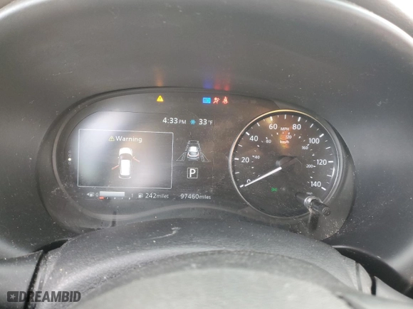 2022 Nissan Kicks SV with VIN 3N1CP5CV6NL486209, listed as a Copart auction lot 44530725 with 97,460 mi miles and Salvage Title. Bid and sale history available at carsss.com. Image 9.