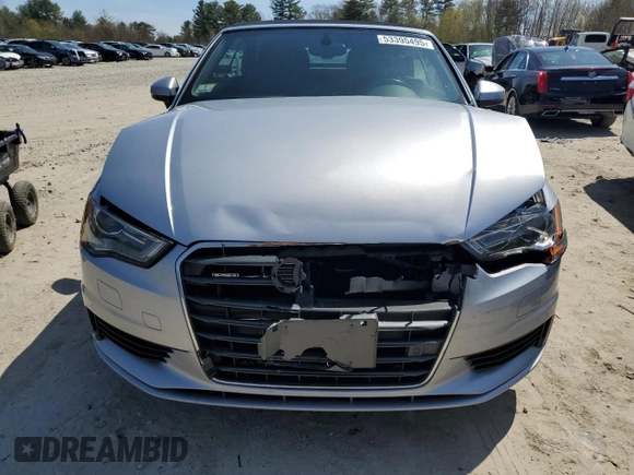 2015 Audi A3 2.0T Premium Plus with VIN WAU3FLFF1F1058773, listed as a Copart auction lot 53395495 with 55,667 mi miles and Clean Title. Bid and sale history available at carsss.com. Image 5.