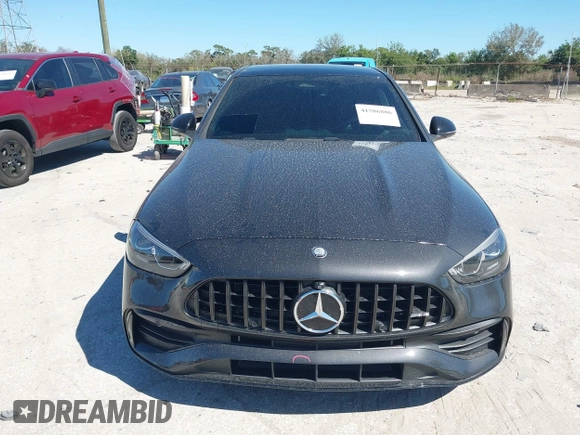 2024 Mercedes-Benz C 43 AMG with VIN W1KAF8HB4RR158637, listed as a IAAI auction lot 41586886 with 3,022 mi miles and . Bid and sale history available at DreamBid. Image 12.