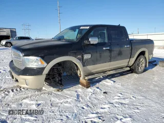 2013 Ram 1500 Laramie Longhorn with VIN 1C6RR7PT8DS606721, listed as a Copart auction lot 44398405 with 137,536 mi miles and Salvage title. Bid and sale history available at DreamBid. Image 1.