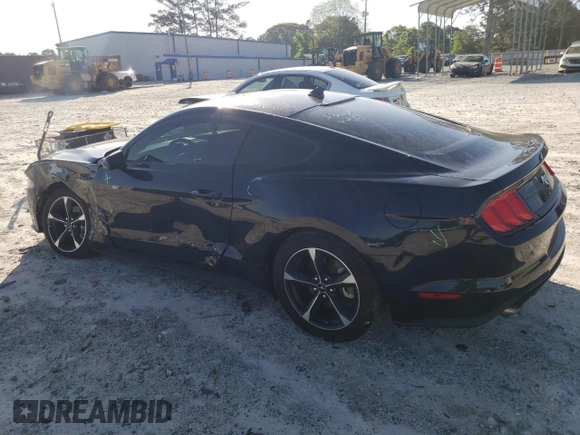 2021 Ford Mustang EcoBoost with VIN 1FA6P8TH0M5155409, listed as a Copart auction lot 48891693 with 45,011 mi miles. Bid and sale history available at carsss.com. Image 2.
