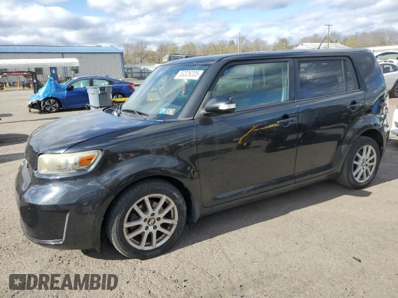 2010 Scion xB with VIN JTLZE4FE2A1117730, listed as a Copart auction lot 53326205 with 114,752 mi miles and Salvage Title. Bid and sale history available at carsss.com. Image 1.