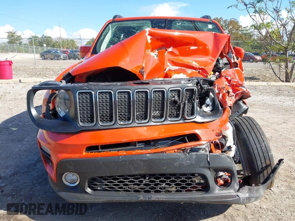 2021 Jeep Renegade 80th Anniversary with VIN ZACNJDBB0MPN23315, listed as a IAAI auction lot 41139893 with 45,251 mi miles and . Bid and sale history available at DreamBid. Image 12.