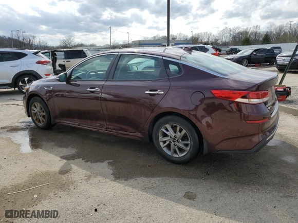 2019 Kia Optima LX with VIN 5XXGT4L3XKG338817, listed as a Copart auction lot 51666415 with 64,159 mi miles and Salvage Title. Bid and sale history available at carsss.com. Image 2.