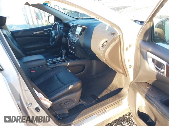2014 Nissan Pathfinder Platinum with VIN 5N1AR2MM9EC676855, listed as a IAAI auction lot 41450200 with 142,322 mi miles and . Bid and sale history available at DreamBid. Image 5.