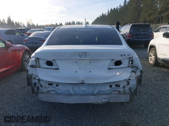 2018 Acura TLX w/Technology Pkg with VIN 19UUB1F59JA006980, listed as a IAAI auction lot 41324003 with 70,825 mi miles. Bid and sale history available at carsss.com. Image 17.
