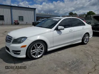 2013 Mercedes-Benz C 250 Sport with VIN WDDGF4HB1DR270887, listed as a Copart auction lot 56064215 with 267,210 mi miles and Clean Title. Bid and sale history available at DreamBid. Image 1.