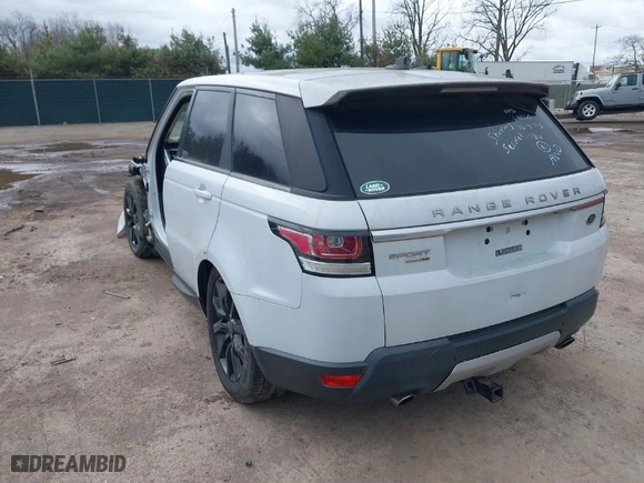 2015 Land Rover Range Rover Sport HSE with VIN SALWR2VF3FA523856, listed as a IAAI auction lot 41975317 with 1 mi miles. Bid and sale history available at carsss.com. Image 3.