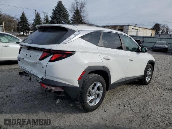 2024 Hyundai Tucson SEL with VIN 5NMJBCDE7RH368792, listed as a Copart auction lot 87321214 with 10,172 mi miles and Salvage Title. Bid and sale history available at carsss.com. Image 3.