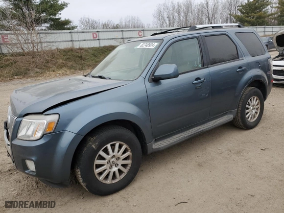 2011 Mercury Mariner Premier with VIN 4M2CN9HG3BKJ01037, listed as a Copart auction lot 82748924 with 127,011 mi miles and Clean Title. Bid and sale history available at carsss.com. Image 1.