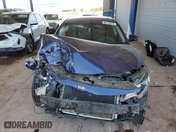 2018 Kia Optima S with VIN 5XXGT4L3XJG194653, listed as a Copart auction lot 60733015 with 78,475 mi miles and Salvage title. Bid and sale history available at DreamBid. Image 5.