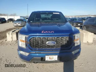 2022 Ford F-150 XL with VIN 1FTEW1EP7NKD02073, listed as a Copart auction lot 49137775 with 86,765 mi miles and Salvage Title. Bid and sale history available at DreamBid. Image 5.