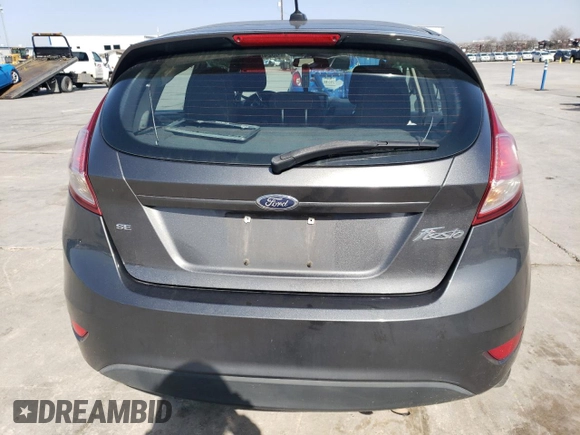 2017 Ford Fiesta SE with VIN 3FADP4EJ0HM168256, listed as a Copart auction lot 45246255 with 97,535 mi miles and Salvage Title. Bid and sale history available at DreamBid. Image 6.