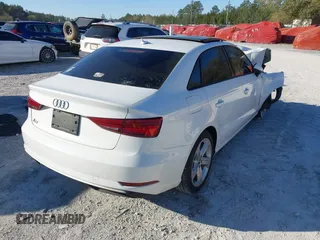 2018 Audi A3 Sedan Premium with VIN WAUAUGFF3J1061249, listed as a IAAI auction lot 41811633 with 78,522 mi miles. Bid and sale history available at carsss.com. Image 4.