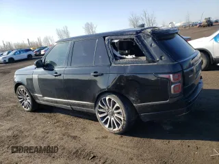 2019 Land Rover Range Rover with VIN SALGS2RE6KA520485, listed as a Copart auction lot 52770925 with 94,076 mi miles and Salvage title. Bid and sale history available at DreamBid. Image 2.