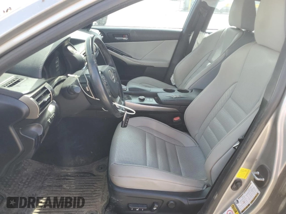 2015 Lexus IS 250 with VIN JTHCF1D26F5023662, listed as a Copart auction lot 49314285 with 142,086 mi miles and Salvage Title. Bid and sale history available at DreamBid. Image 7.