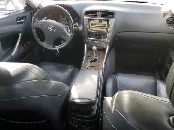 2010 Lexus IS 350 with VIN JTHBE5C24A2017439, listed as a Copart auction lot 85369904 with 157,074 mi miles and Salvage title. Bid and sale history available at DreamBid. Image 8.